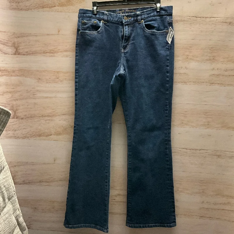 Jeans Straight By Lauren Jeans Co In Blue, Size: 8