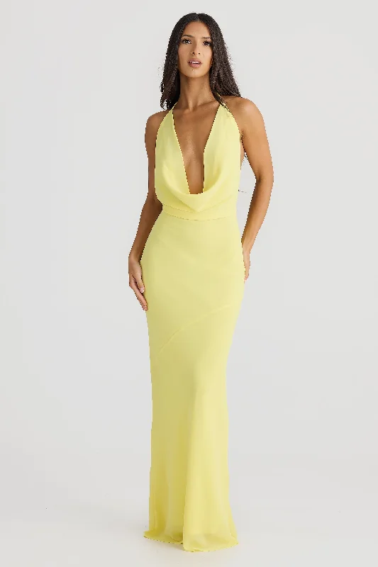 Lopez Dress - Butter Yellow