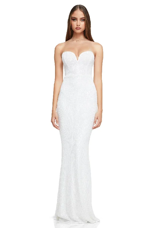 Nookie Lumiere Gown - White