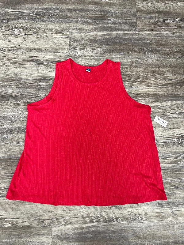 Coral Top Sleeveless Old Navy, Size Xl