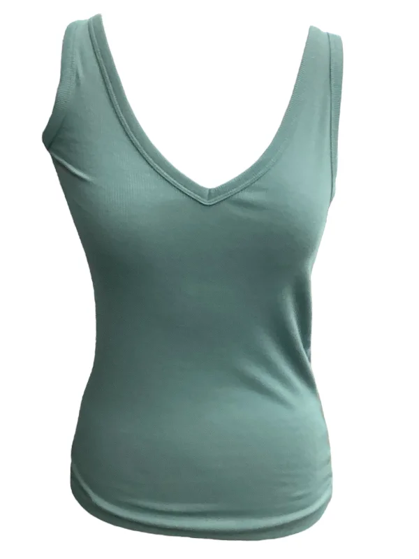 Green Top Sleeveless Old Navy, Size S