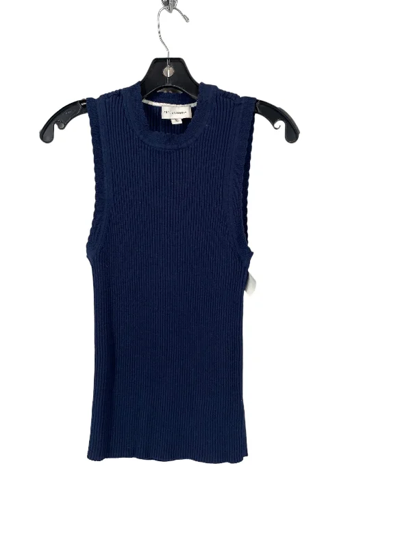 Navy Top Sleeveless Free Assembly, Size Xl