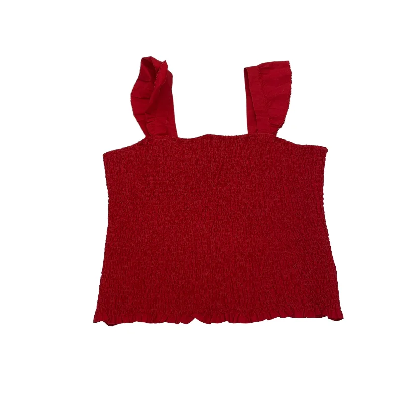 RED TOP SLEEVELESS by OLD NAVY Size:L