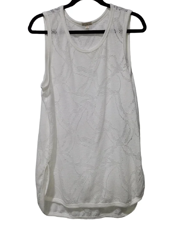 White Top Sleeveless Gap, Size Xl