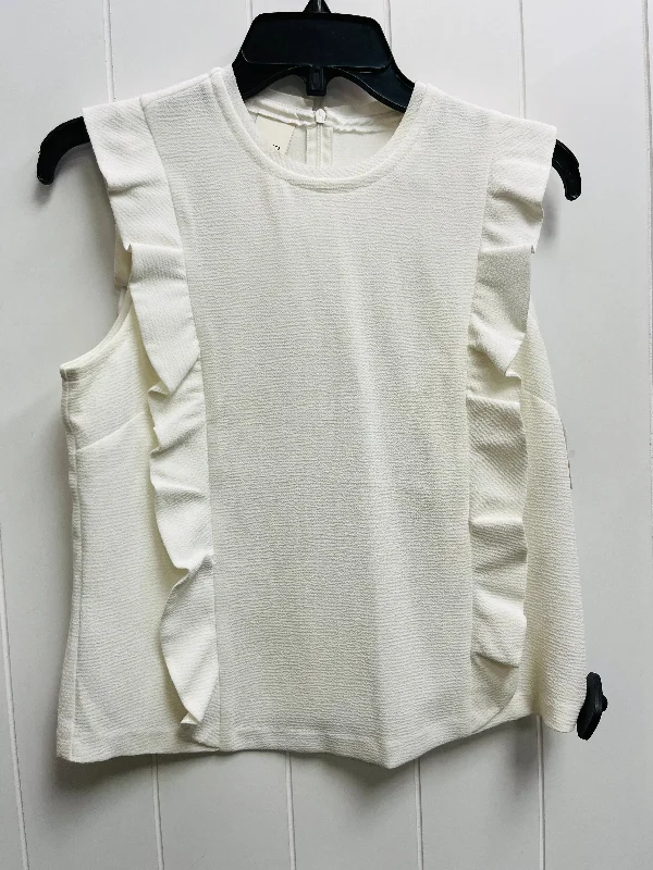 Top Short Sleeve By PINKO In White, Size: S