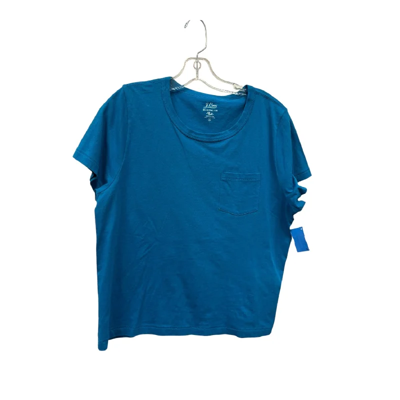 Top Ss Basic By J. Crew In Blue, Size:Xl