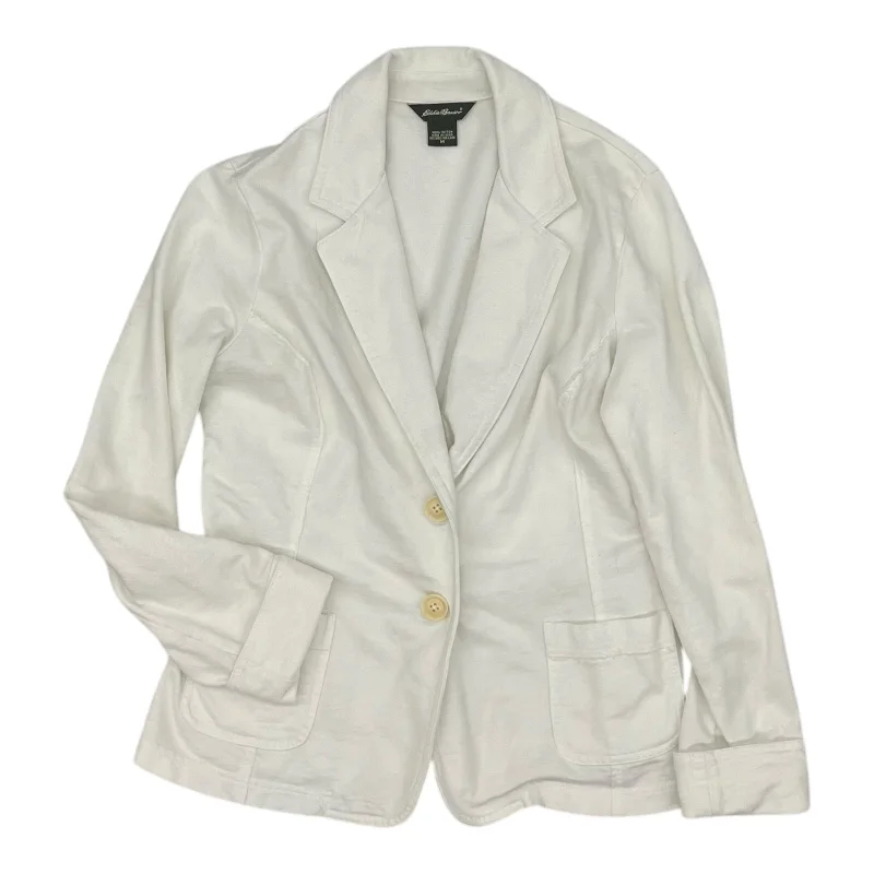 Blazer By Eddie Bauer In Cream, Size:M