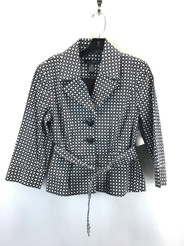 Blazer By Grace Elements In Black & White, Size: 6