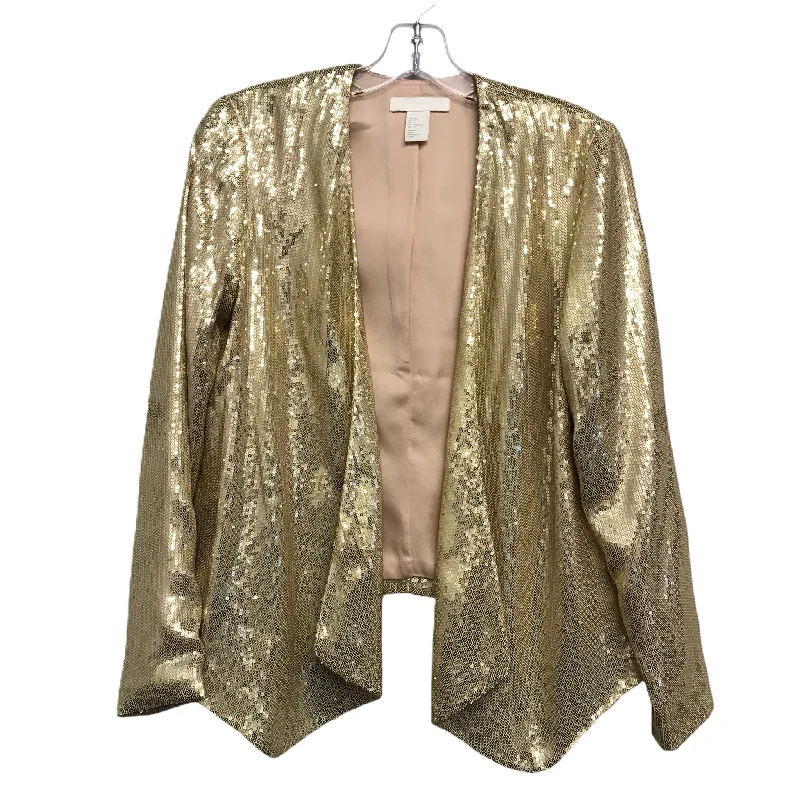 Blazer By H&m In Gold, Size: S