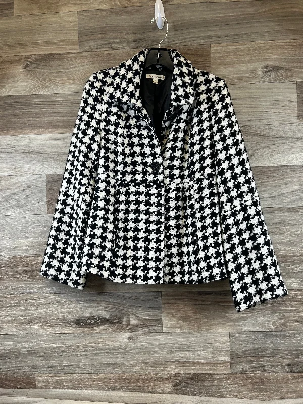 Blazer By John Paul Richard In Black & White, Size: S