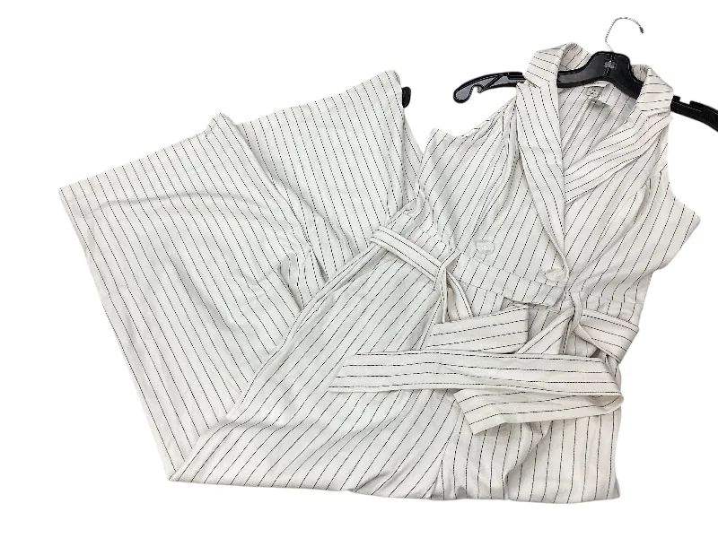 Jumpsuit By A New Day In Striped Pattern, Size: Xs