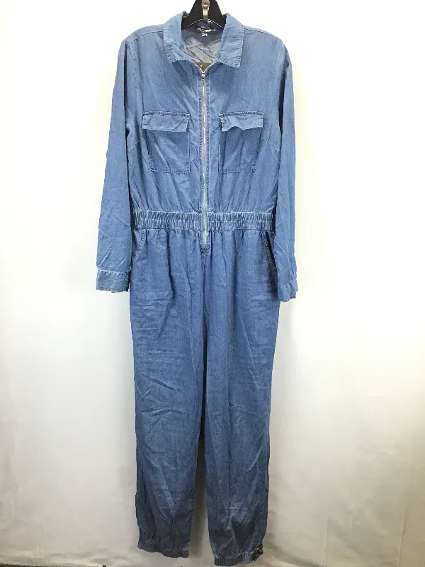 Jumpsuit By Fashion Nova In Blue, Size: Xl