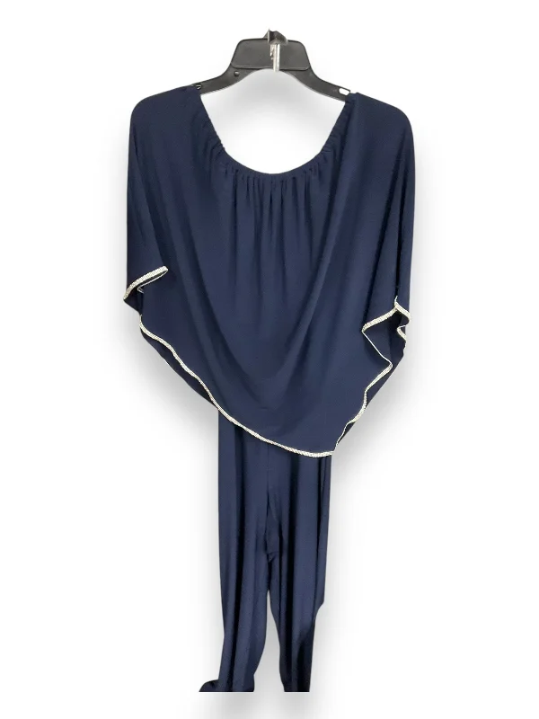 Jumpsuit By Jbs In Blue & Silver, Size: L