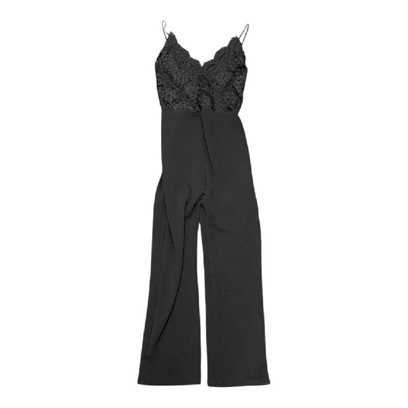 Jumpsuit By Love Tree In Black, Size: L