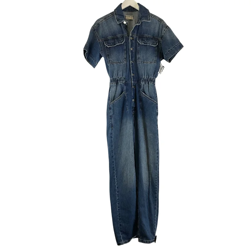 Jumpsuit By We The Free In Blue Denim, Size: Xs